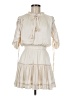 Reset 100% Polyester Ivory Casual Dress Size M - photo 1