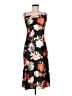 Bebe 100% Polyester Floral Black Cocktail Dress Size M - photo 1