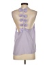 Millau 100% Polyester Purple Sleeveless Top Size S - photo 2