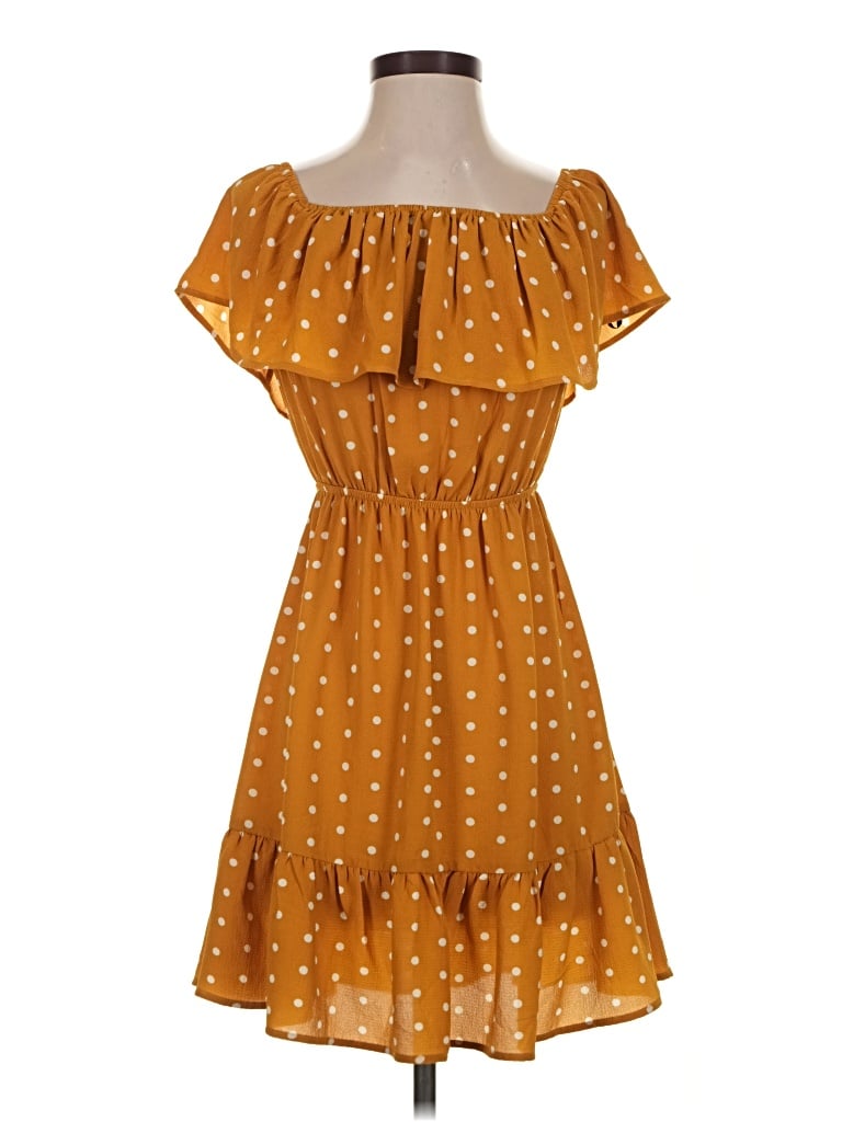 Pre-owned Forever 21 Casual Dress In Orange