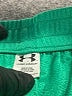 Under Armour 100% Polyester Color Block Green Athletic Shorts Size S - photo 3