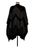 Ike Behar 100% Polyester Black Poncho One size - photo 2