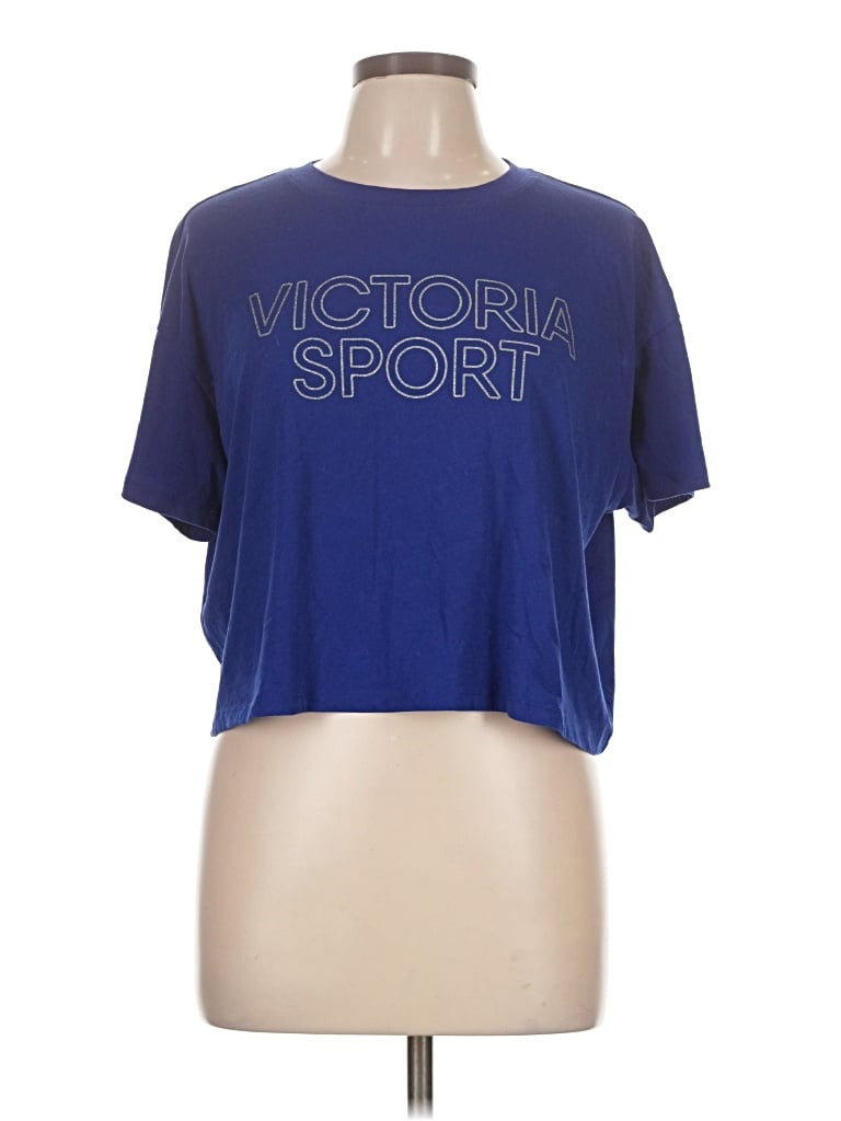 Pre-owned Victoria Sport Active T-shirt In Blue