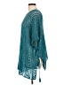 Unbranded Teal Poncho Size L (estimated) - photo 5