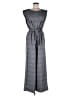 Max Studio Houndstooth Gray Jumpsuit Size XL - photo 1