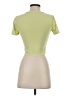 Zara Green Short Sleeve Turtleneck Size S - photo 2