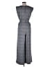 Max Studio Houndstooth Gray Jumpsuit Size XL - photo 2
