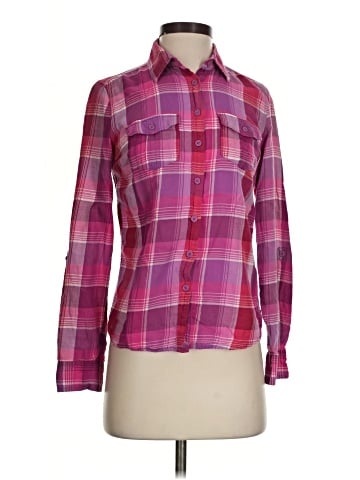 Aeropostale Long Sleeve Button-Down Shirt (view 1)