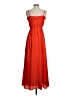 BCBGeneration 100% Polyester Orange Casual Dress Size S - photo 2