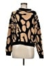Saks Fifth Avenue Animal Print Brown Pullover Sweater Size M - photo 1