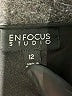 En Focus Studio Graphic Black Cocktail Dress Size 12 - photo 7