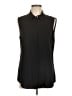 Theory 100% Silk Black Blouse Size L - photo 1