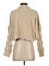 MIOU MUSE 100% Cotton Tan Turtleneck Sweater Size S - photo 2