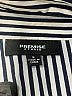 Premise Studio Stripes Black Short Sleeve Blouse Size S - photo 7