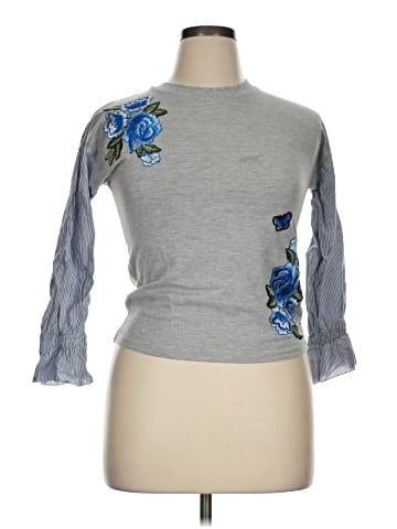 Speechless 3/4 Sleeve Top (view 1)