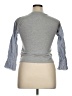 Speechless Gray 3/4 Sleeve Top Size XL - photo 2