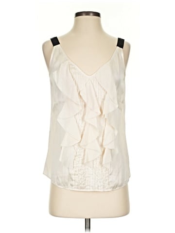 White House Black Market Sleeveless Silk Top (view 1)