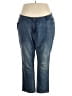 Ellos Blue Jeans Size 24 waist - photo 1