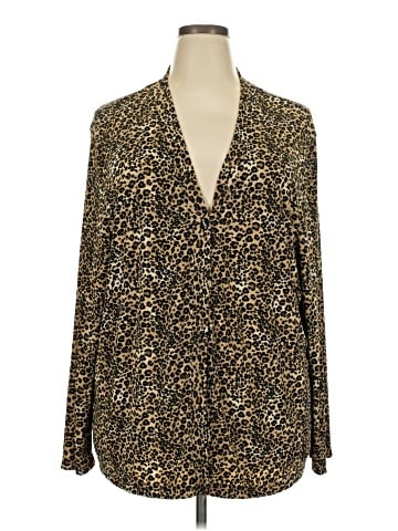 En Focus Long Sleeve Blouse (view 1)