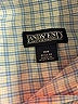 Lands' End Checkered-gingham Blue Long Sleeve Button-Down Shirt Size 18 - photo 7