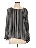 Counterparts 100% Polyester Gray Long Sleeve Blouse Size L - photo 1