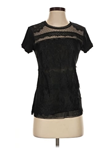 BCBGMAXAZRIA Short Sleeve Top (view 1)