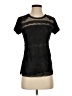 BCBGMAXAZRIA 100% Modal Black Short Sleeve Top Size XS - photo 1