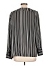 Counterparts 100% Polyester Gray Long Sleeve Blouse Size L - photo 2