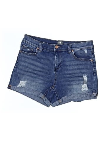 Soho JEANS NEW YORK & COMPANY Denim Shorts (view 1)