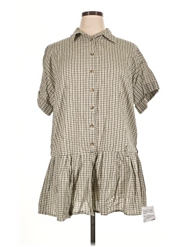 Asos Design Short Sleeve Button Down Shirt