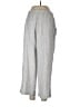 Gap Chevron-herringbone Gray Linen Pants Size Lg Petite - photo 2