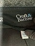 Croft & Barrow Solid Black Skort Size 16R - photo 3
