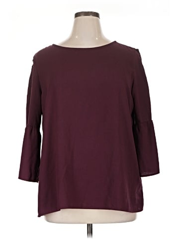Time and Tru 3/4 Sleeve Top (view 1)