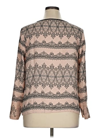 metaphor Long Sleeve Blouse (view 2)