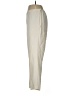 Emmelle 100% Silk Solid Ivory Silk Pants Size M - photo 5