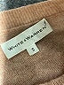 White + Warren 100% Cashmere Metallic Tan Pink Cashmere Pullover Sweater Size S - photo 6