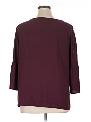 Time and Tru 3/4 Sleeve Top (view 2)