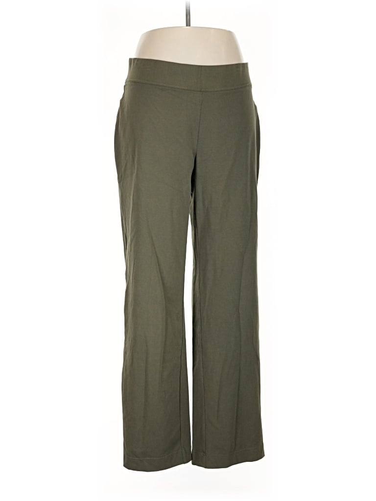 Pre-owned Lands' End Dress Pants In Green