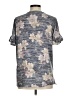 Cupio Gray Short Sleeve Blouse Size M - photo 2