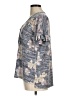 Cupio Gray Short Sleeve Blouse Size M - photo 5