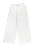 Zara Solid White Casual Pants Size 9 - 10 - photo 1