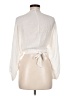Soprano Ivory Long Sleeve Blouse Size M - photo 2