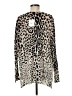 Ellison Animal Print Tan Cardigan Size M - photo 2