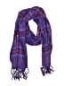Amanda Smith 100% Acrylic Plaid Purple Scarf One size - photo 1