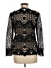 Alberto Makali 100% Polyester Black Long Sleeve Blouse Size M - photo 2