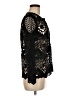 Alberto Makali 100% Polyester Black Long Sleeve Blouse Size M - photo 4