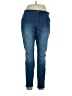 No Nonsense Solid Blue Jeans Size XL - photo 1