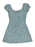 Art Class 100% Rayon Floral Blue Dress Size 6 - 6X - photo 1