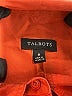 Talbots 100% Tencel Solid Orange Long Sleeve Button-Down Shirt Size 8 - photo 7