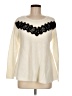 Elle Ivory Pullover Sweater Size M - photo 1
